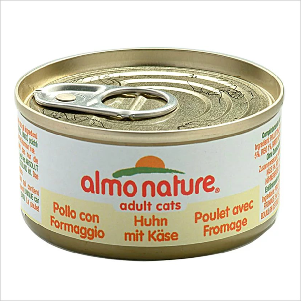 Влажный корм для кошек Almo Nature с курицей и сыром