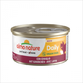 Влажный корм для кошек Almo Nature Daily Menu Rabbit нежный мусс с кроликом