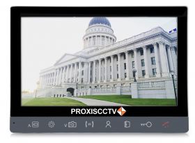 PX-DP70 цветной 7" AHD видеодомофон на две вызывные панели, слот microSD
