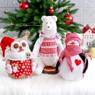 Набор для пошива текстильных игрушек - Зимние герои // символ 2026