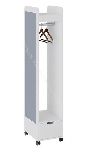 Вешалка комбинированная «Лайт» (Белый глянец)