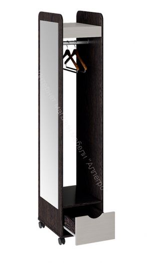 Вешалка комбинированная «Лайт» (Венге Цаво/Дуб Белфорт)