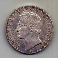 2 талера 1859 года Саксония