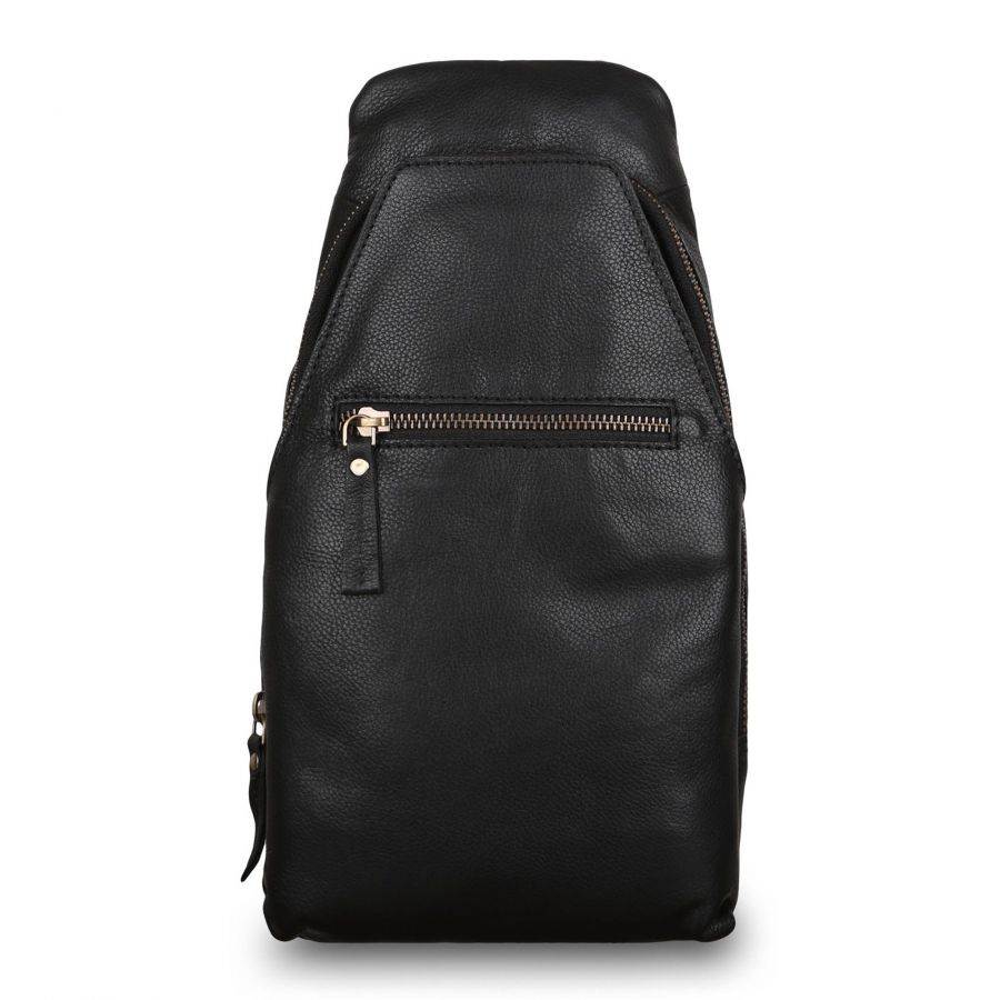 Кожаный рюкзак с одним плечевым ремнем Ashwood Leather M-53