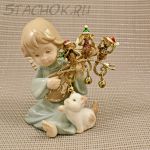 Брошь "Новогодние обезьянки" (США)