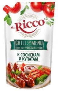 Кетчуп MR.RICCO 350г к сосискам и купатам