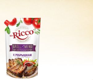 Кетчуп MR.RICCO 350г к ребрышкам дой-пак