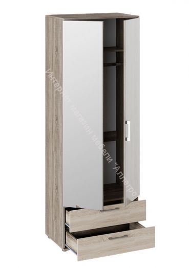 Шкаф комбинированный «Марта» (Дуб Сонома трюфель/Дуб Сонома)