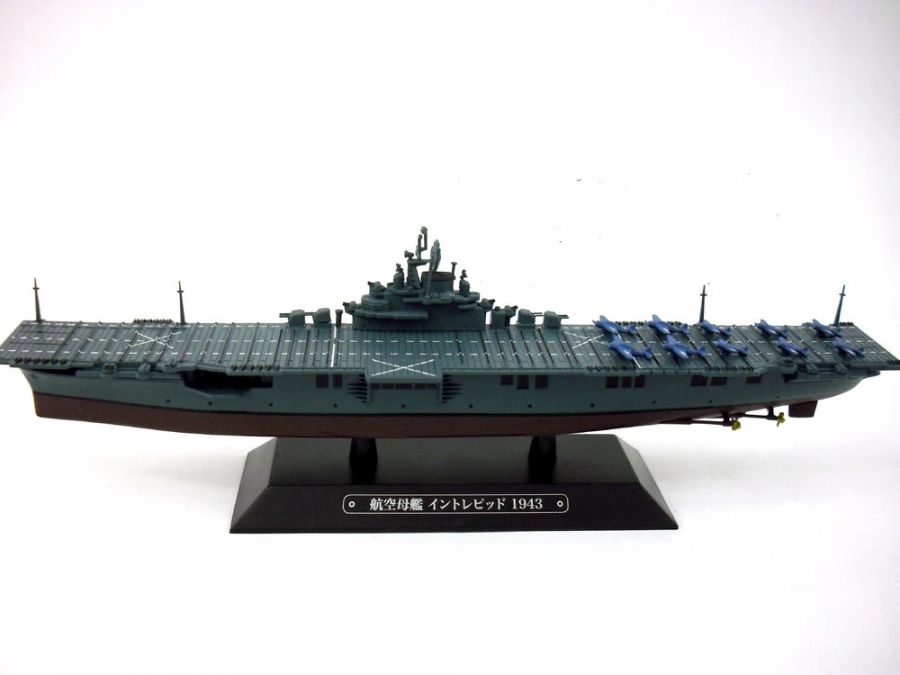 Американский авианосец USS Intrepid (CV-11)  1943 (1/1100) Eaglemoss