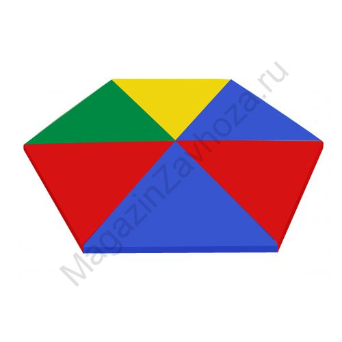 МАТ ДЕТСКИЙ 6-ТИ УГОЛЬНИК 20ММ