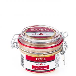 Фуа-гра Утиная EDEL Foie Gras de Canard entier цельная в стекле 120 г - Франция