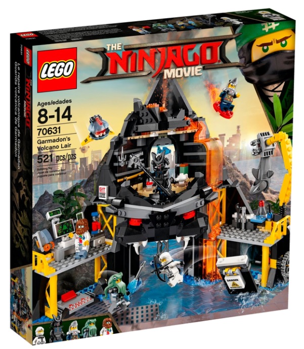 Конструктор LEGO The Ninjago Movie 70631 Логово Гармадона в жерле вулкана