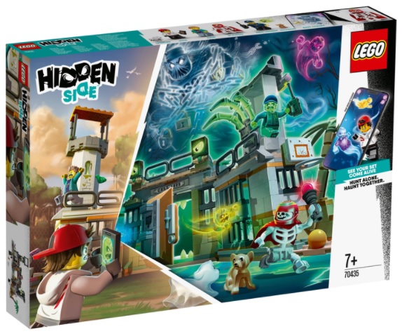 Конструктор LEGO Hidden Side 70435 Заброшенная тюрьма Ньюберри, 400 дет.