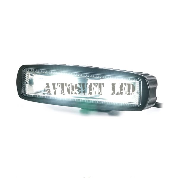 Светодиодная фара AS16L-16W-flood с границей света