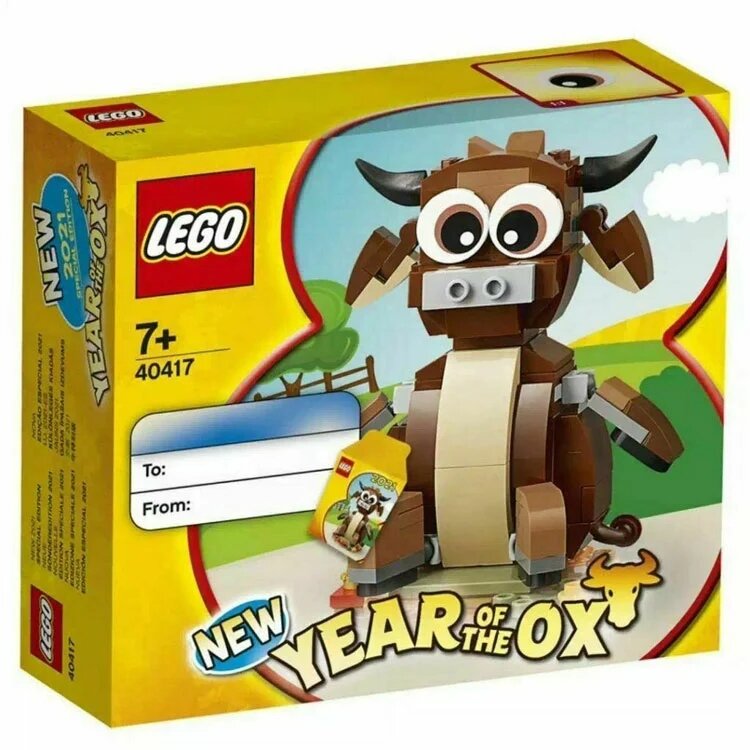 Конструктор LEGO Seasonal 40417 Year of the Ox, 168 дет.