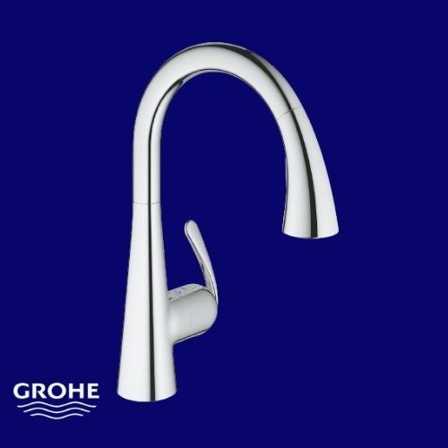 GROHE ZEDRA TƏK QOLLU MƏTBƏX KRANİ, 1/2″ kod 32294001