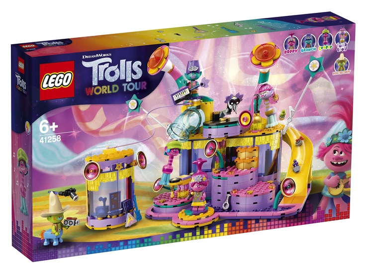 Конструктор LEGO Trolls 41258 Концерт в Фанк-сити, 494 дет.