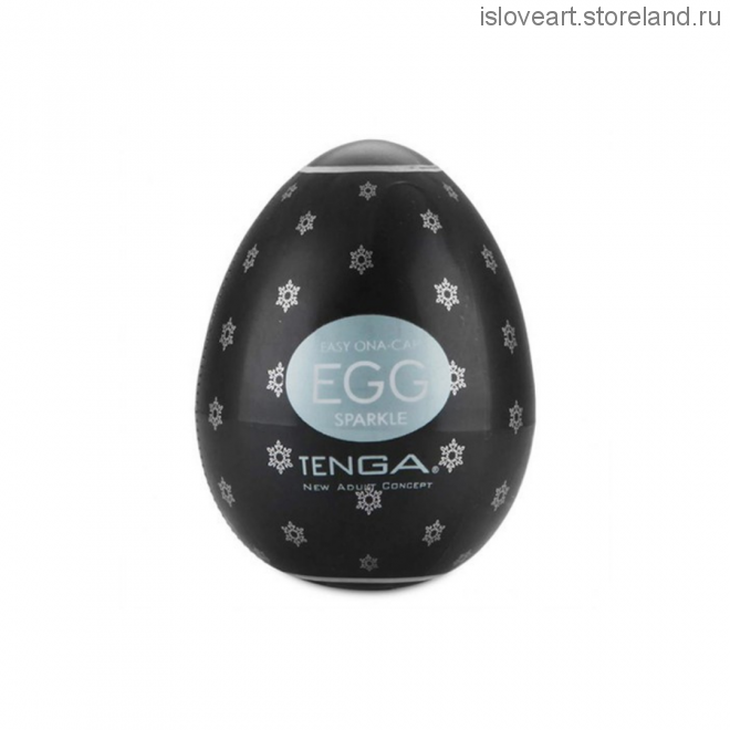 Мастурбатор яйцо "Tenga Egg Sparkle"(в форме снежинок)