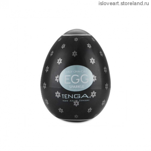 Мастурбатор яйцо "Tenga Egg Sparkle"(в форме снежинок)