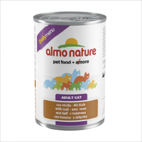 Влажный корм для кошек Almo Nature Daily Menu с телятиной