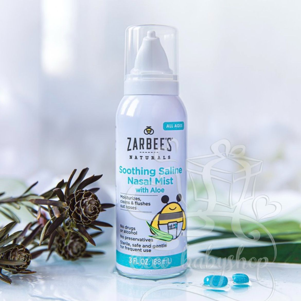 Zarbee's Naturals с алоэ, с Рождения