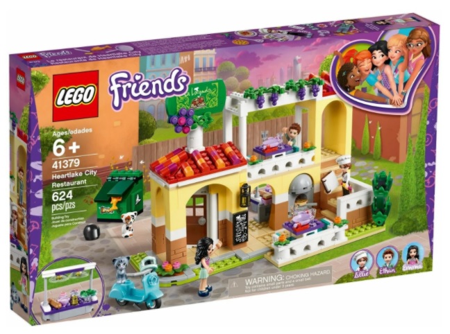 Конструктор LEGO Friends 41379 Ресторан Хартлейк Сити, 624 дет.