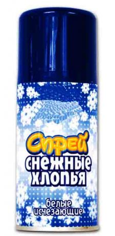 Спрей Снежные Хлопья исчезающие