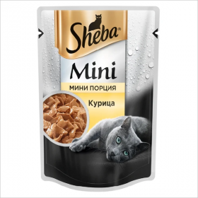 Влажный корм для кошек Sheba Mini мини-филе с курицей