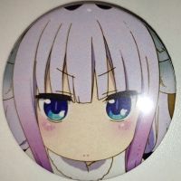 Значок (Большой 56 мм) Kobayashi-san Chi no Maid Dragon