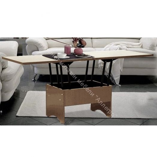 Журнальный стол раскладной Ясень шимо тёмный (Версаль)