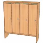 Шкаф для одежды четырехсекционный