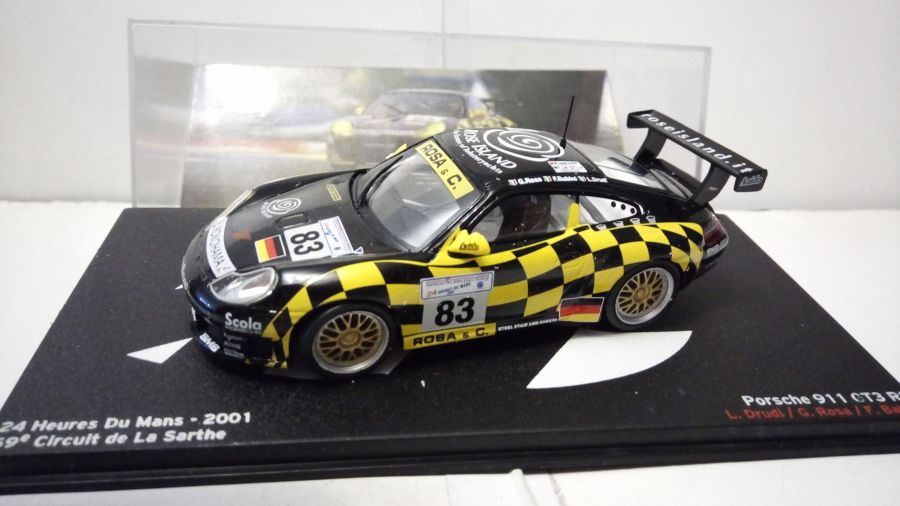 Porsche 911 GT3 RS 2001 Rallye 24 Heures du Mans (IXO-ALTAYA) 1/43