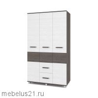 Шкаф 3-х створчатый Виора В-34