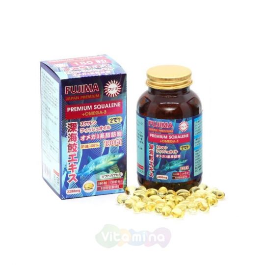 Fujima АКУЛИЙ СКВАЛЕН + ОМЕГА  3