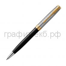 Ручка шариковая Parker Sonnet Premium Metal Black GT К537 2119787