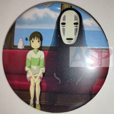 Значок (Большой 56 мм) Spirited Away