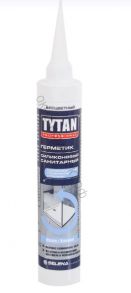 Герметик Tytan Professional Силиконовый Санитарный бесцветный 80мл