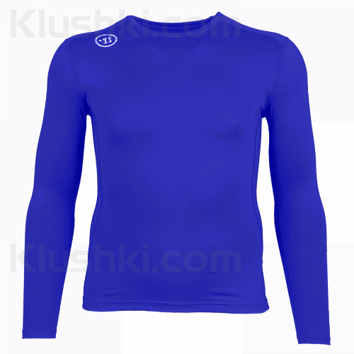 Белье компрессионное (футболка) Warrior LS Shirt (SR-JR) Синяя