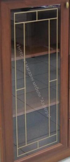 Витрина ЯН-56 "Янна" Орех Пегас