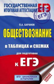 ЕГЭ. Обществознание в таблицах и схемах. Справочное пособие. 10-11 классы / Баранов Петр Анатольевич