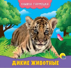 Книжка-Гармошка. Дикие Животные / Купырина Анна