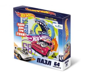 Пазл 64 эл. Hot Wheels. Зверь