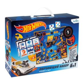 Hot wheels. Набор Чтение и счет 6в1. 2 ступень. Арт.06565