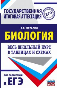 ЕГЭ. Биология. Весь школьный курс в таблицах и схемах для подготовки к единому государственному экзамену - Маталин А.В.