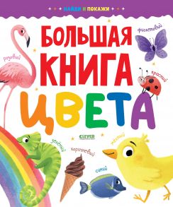 Найди и покажи. Большая книга. Цвета - Коллектив авторов