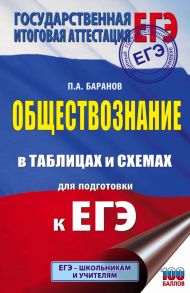 ЕГЭ. Обществознание в таблицах и схемах. Справочное пособие. 10-11 классы - Баранов Петр Анатольевич