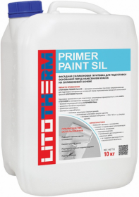 Грунтовка Фасадная Litokol Litotherm Primer Paint Sil 10кг Силиконовая, Бесцветная