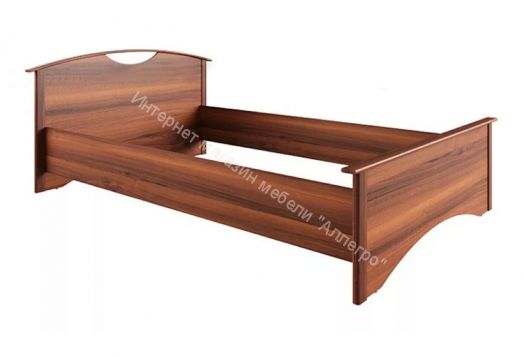 Кровать 1,2 м ЯН-38 "Янна" с низкой спинкой без ортопедического основания
