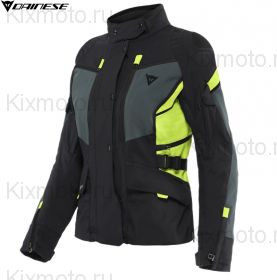 Мотокуртка женская Dainese Carve Master 3 Gore-Tex, Черно-желтая