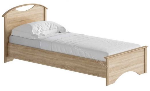 Кровать 0,9 м ЯН-37 "Янна" с низкой спинкой без ортопедического основания